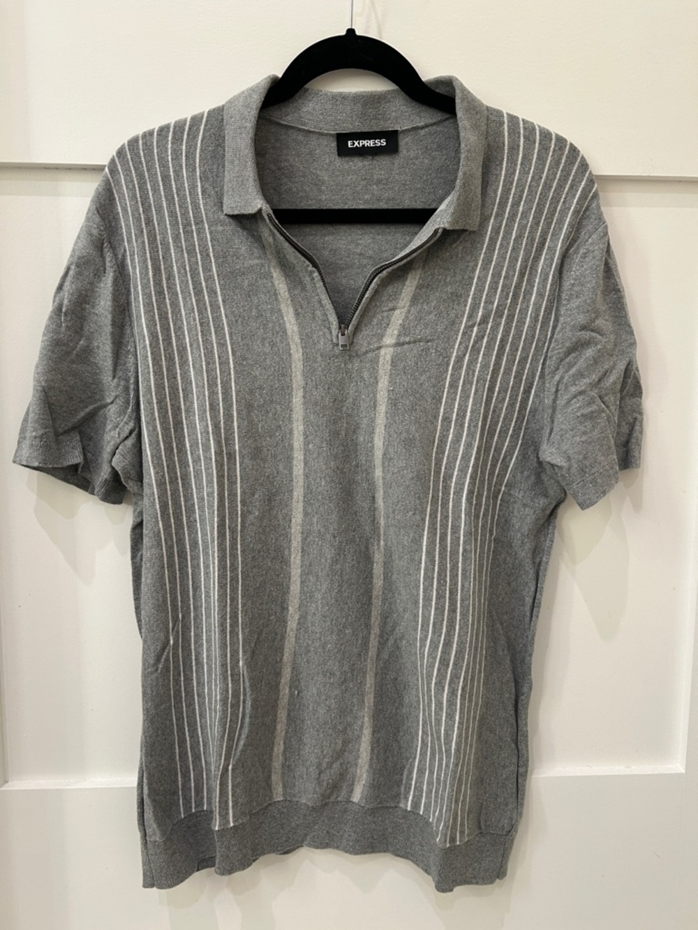 Express Quarter Zip Polo
